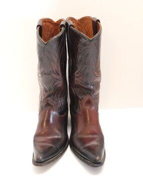 Texas Boot Co Texas Imperial Brown Western Cowboy Boots Size 7A Style 4533